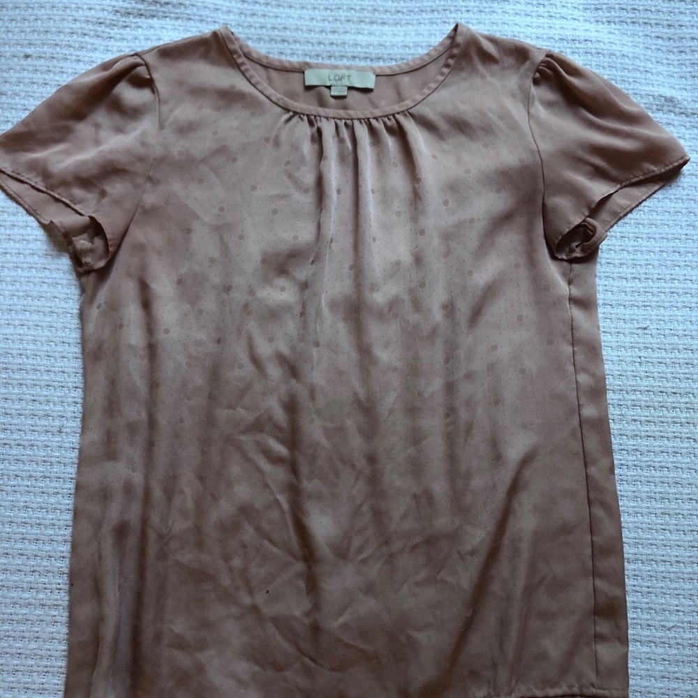 Ann Taylor LOFT Blouse, pink
